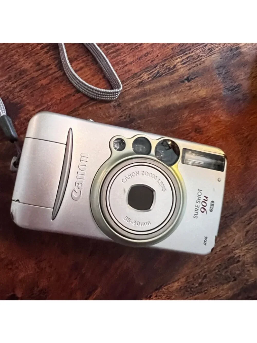 Canon Sure Shot 90u Film Camera With Zoom 38-90 mm